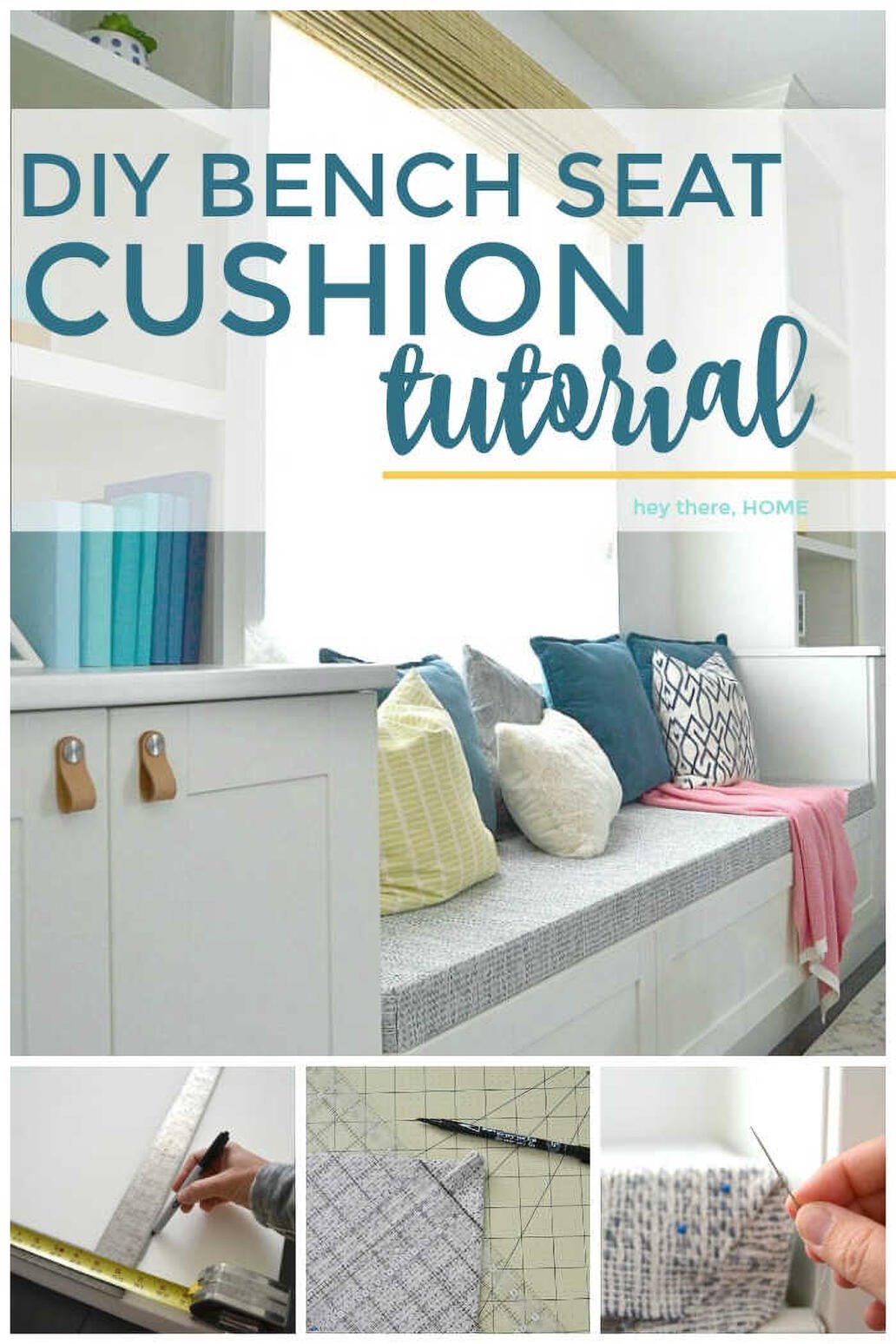 How To Make A Bench Seat Cushion With Box Corners