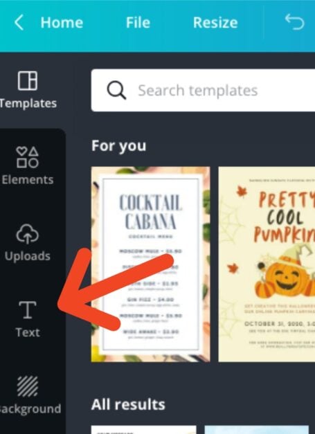 How to Add Text to a Photo In Canva
