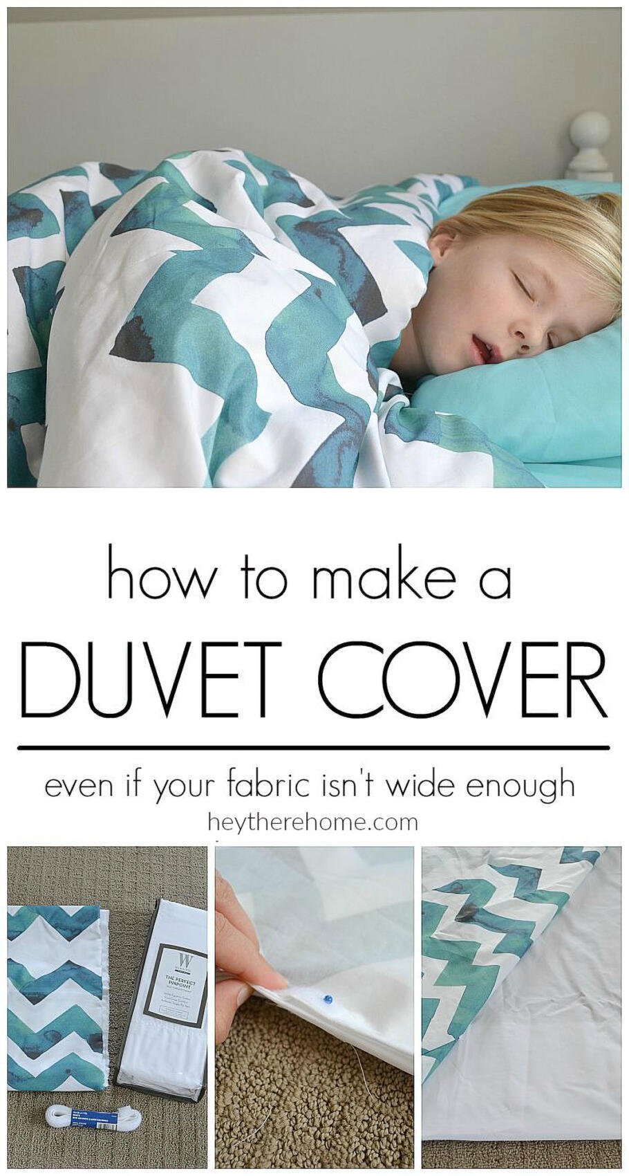 How to Make a Duvet Cover