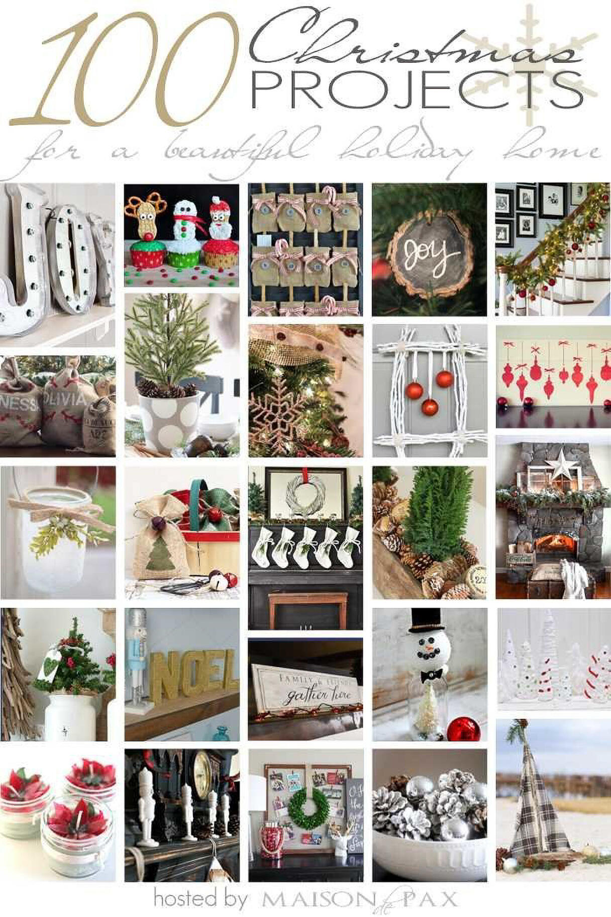 100 DIY Christmas Decorations - Hey There, Home