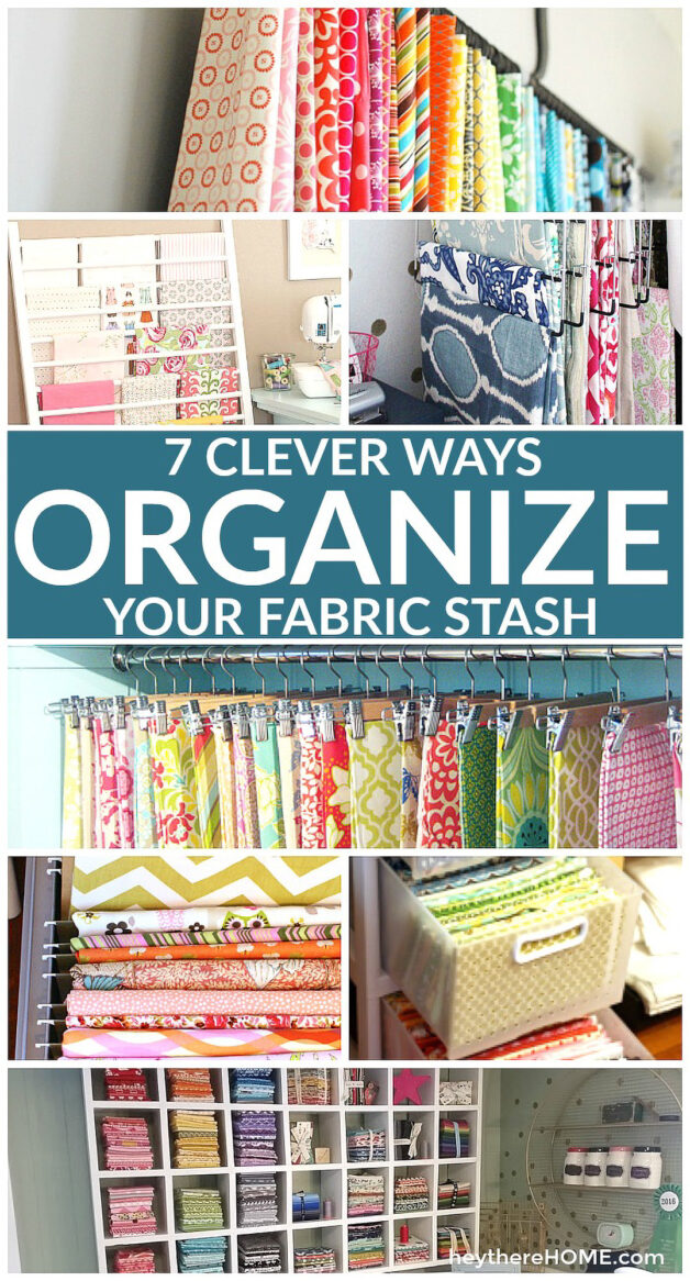 7 Fabric Storage Ideas For Organizing Fabric