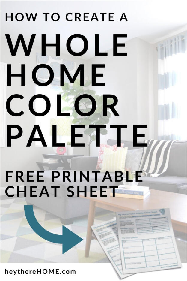 How To Create Color Palette For Your Home | Hey There, Home