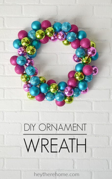 DIY Ornament Wreath