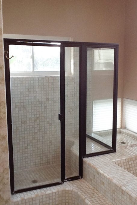 Master Shower Remodel Before