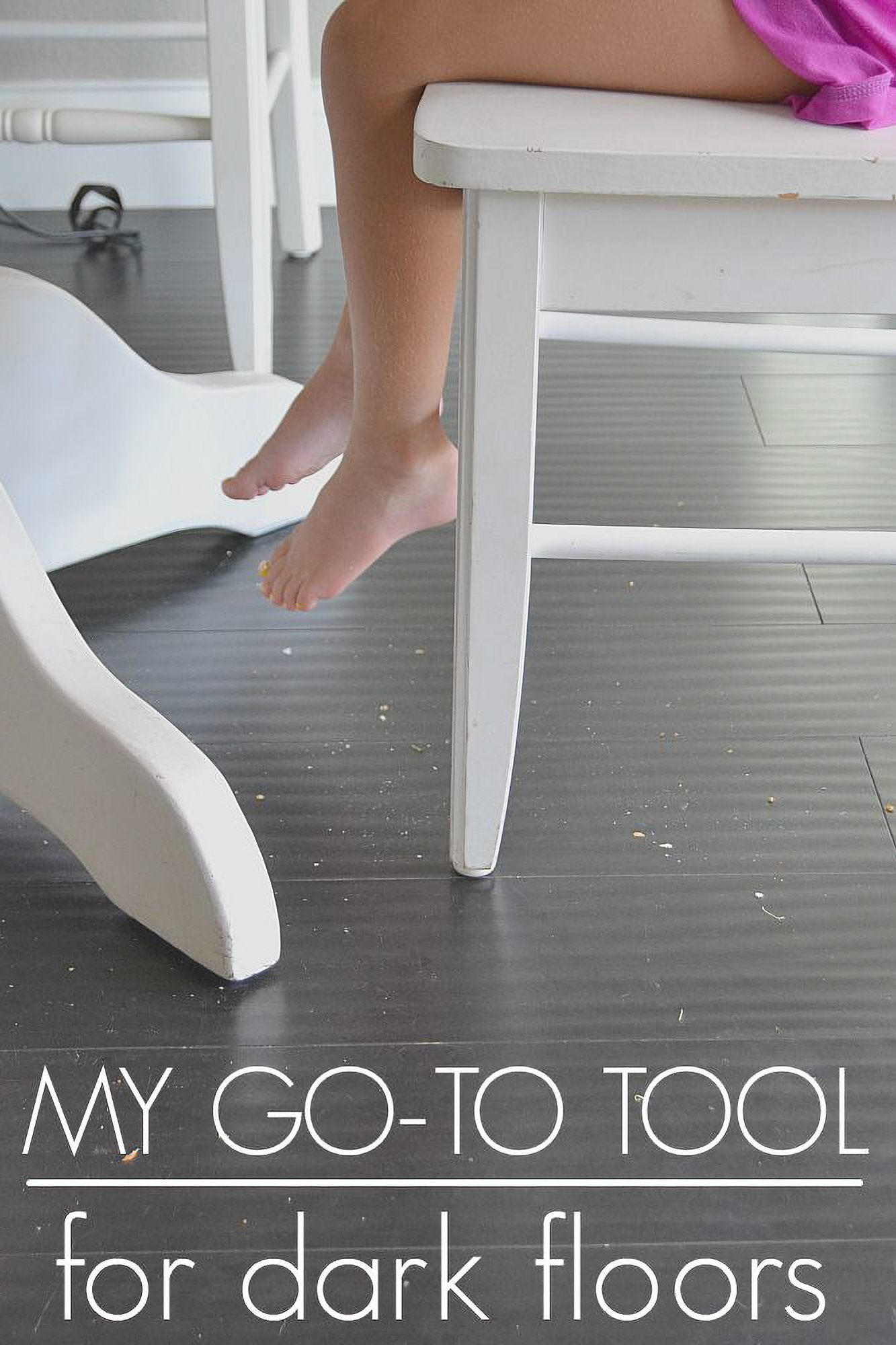 My New Favorite Tool For Keeping Dark Floors Clean!