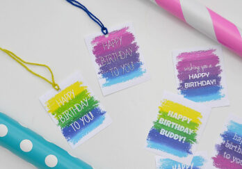 Free Printable Birthday Gift Tags
