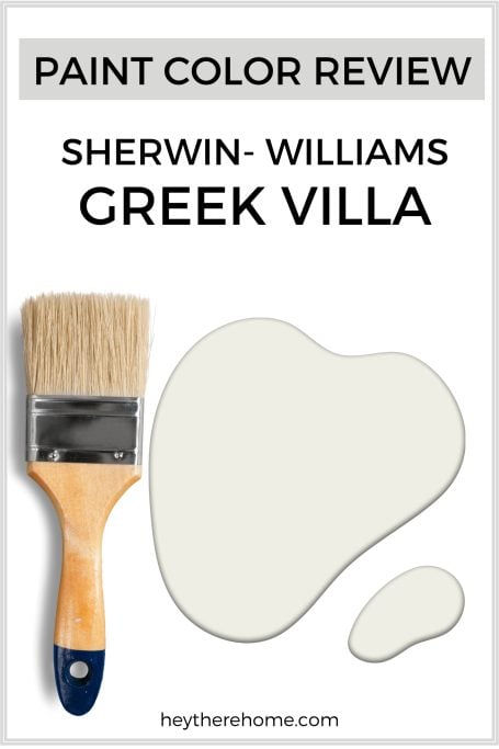 Sherwin Williams Greek Villa Paint Color Review