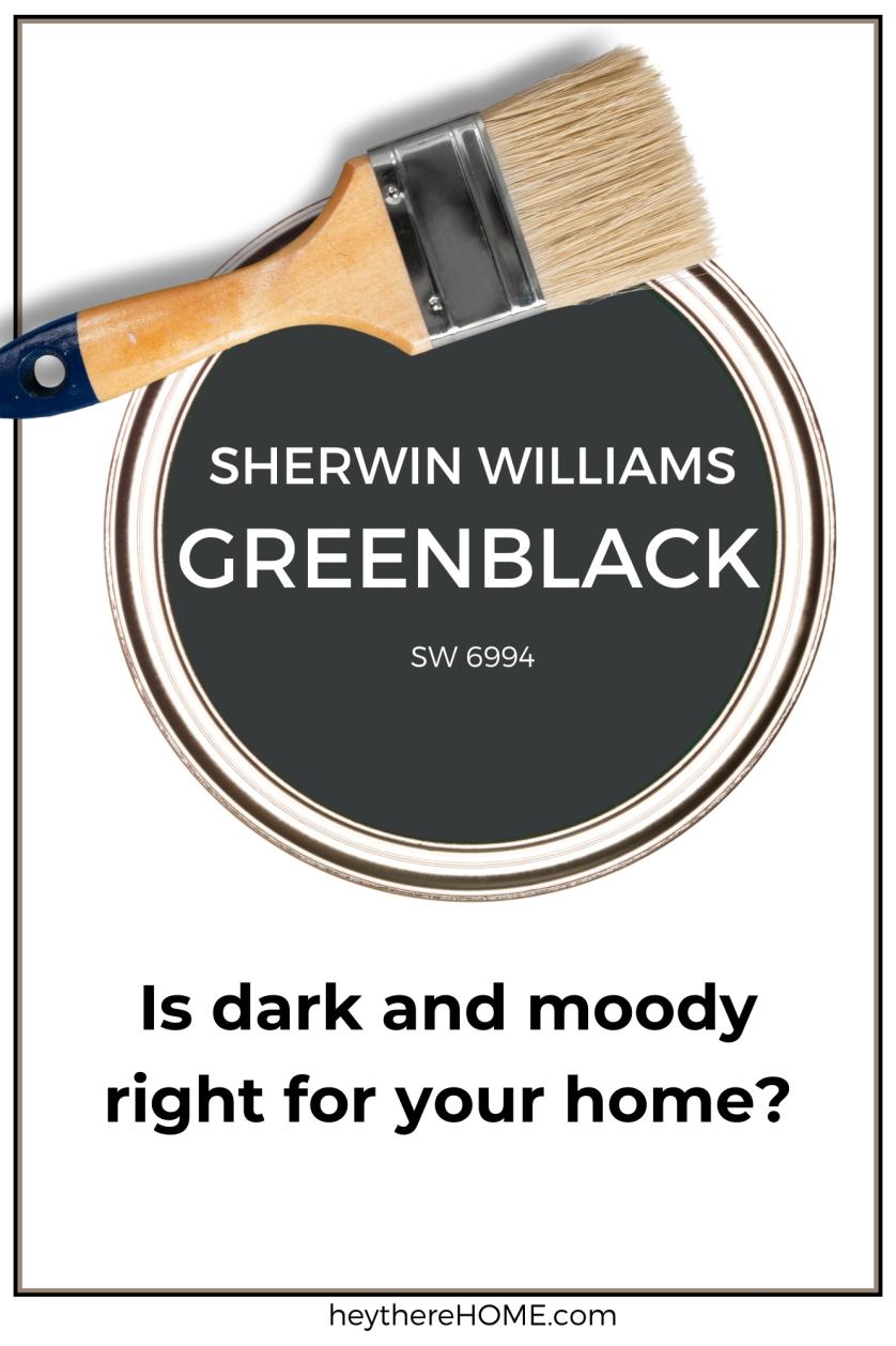 Sherwin Williams Greenblack - Is It Really Green?