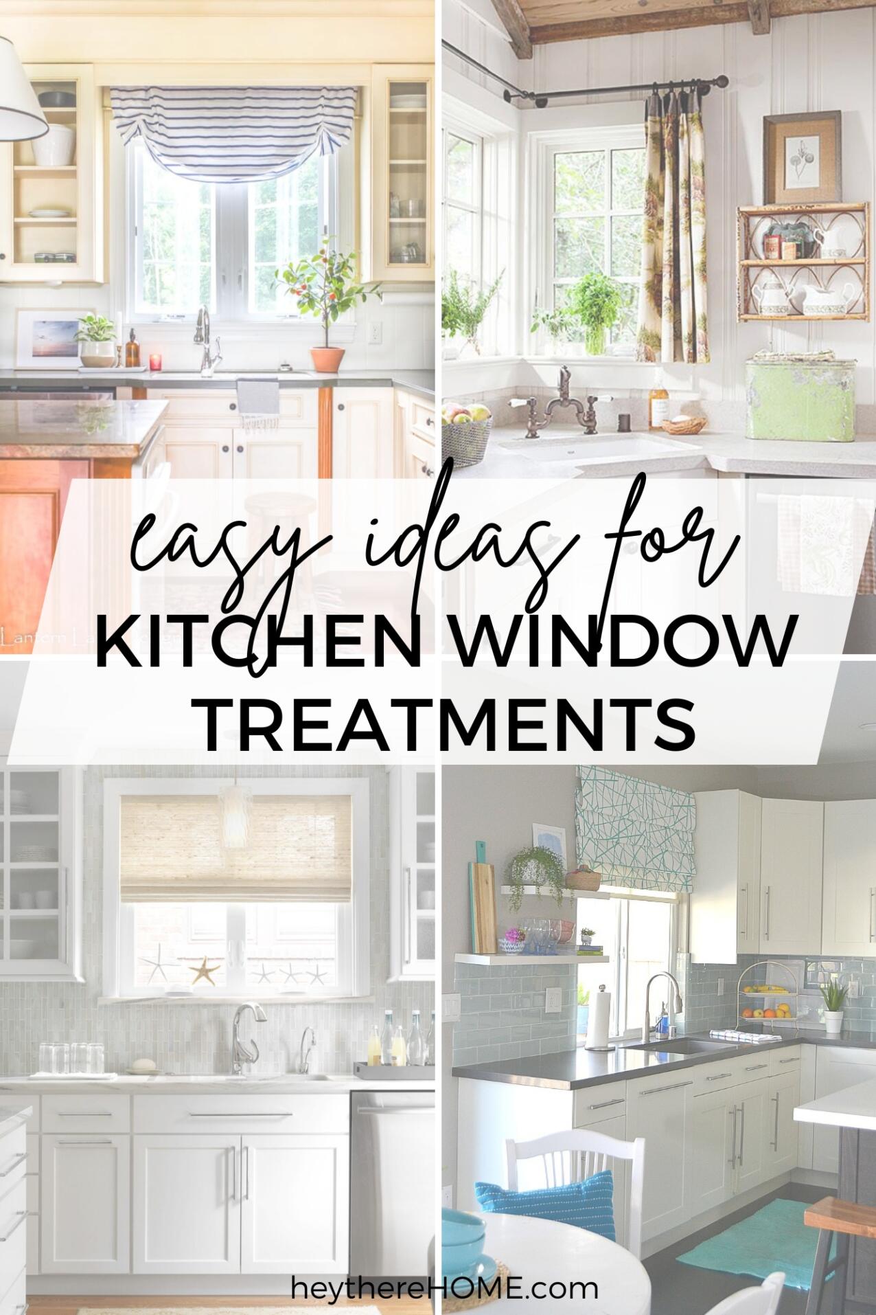 6 Updated Ideas For Kitchen Window Treatments