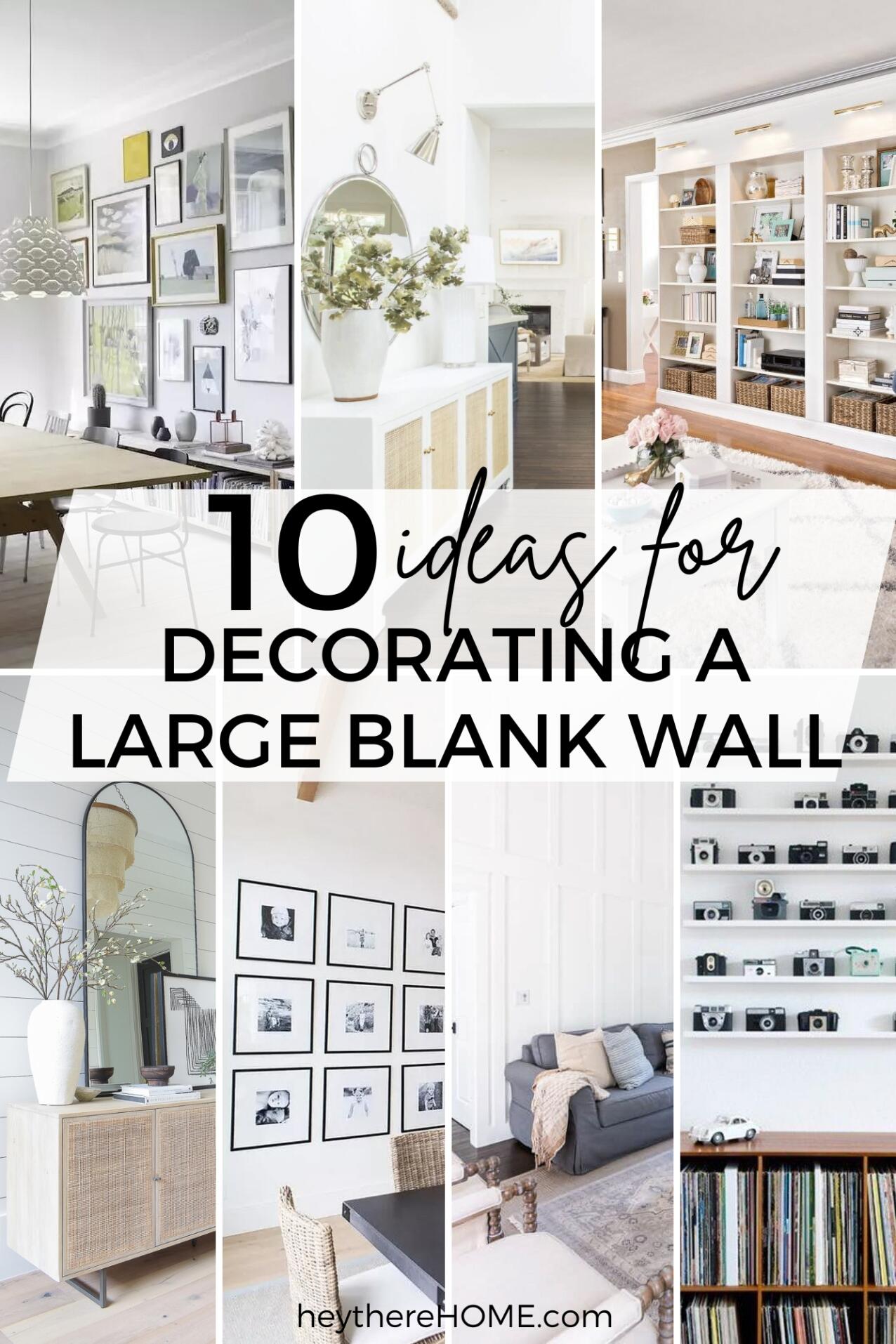 Decorate A Large Wall With These 10 Designer Approved Ideas