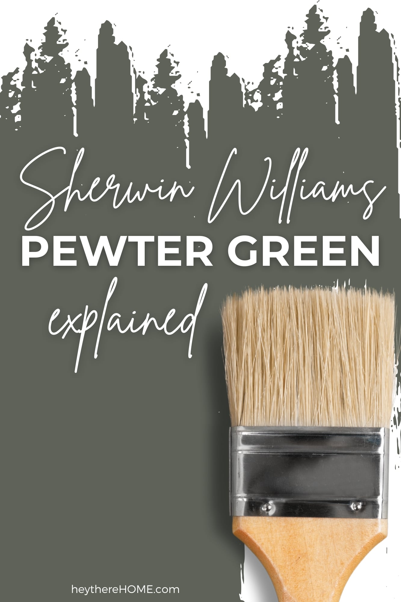 Sherwin Williams Pewter Green Paint Color Review Hey There, Home