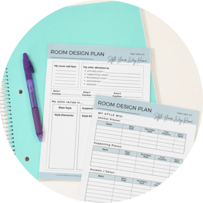 Style Your Way Home Room Design Plan